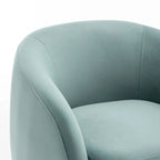 Modern Swivel Barrel Accent Chair