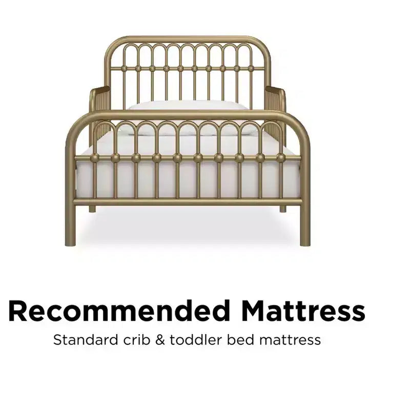 Little Seeds Monarch Hill Ivy Metal Toddler Bed