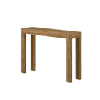 Plank+Beam 46 Modern Solid Wood Console Table, Narrow Entryway Table, Behind The Couch