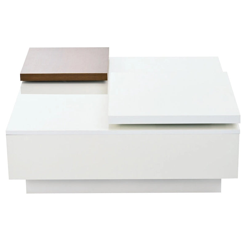 Modern Square Wood Coffee Table