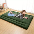 Portable Roll-Up Floor Mattress, Japanese Futon Guest Bed & Foldable Camping Sleeping Pad