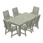 HIGHWOOD PROFESSIONAL 7- Piece Outdoor Dining Set 42x72