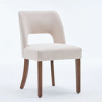 Set of 4 Fabric-upholstered Dining Chairs