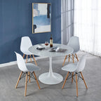 Modern 5pieces Kitchen dining table set for 4-6 people