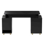 Modern Executive Floating Desk with 3 Drawers & Sleek Work Surface