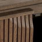 Classic Home Roya Oak Veneer Sideboard Buffet