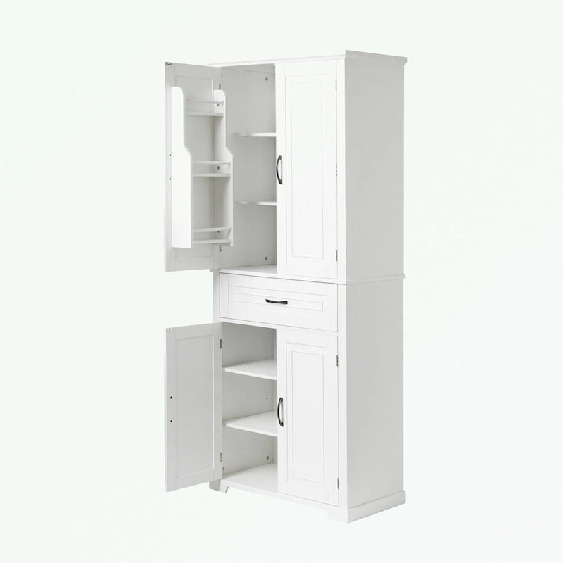 Bathroom Storage Cabinet with Doors and Drawer