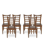 Prestage Rubberwood Dining Chairs (Set of 6) by Christopher Knight Home