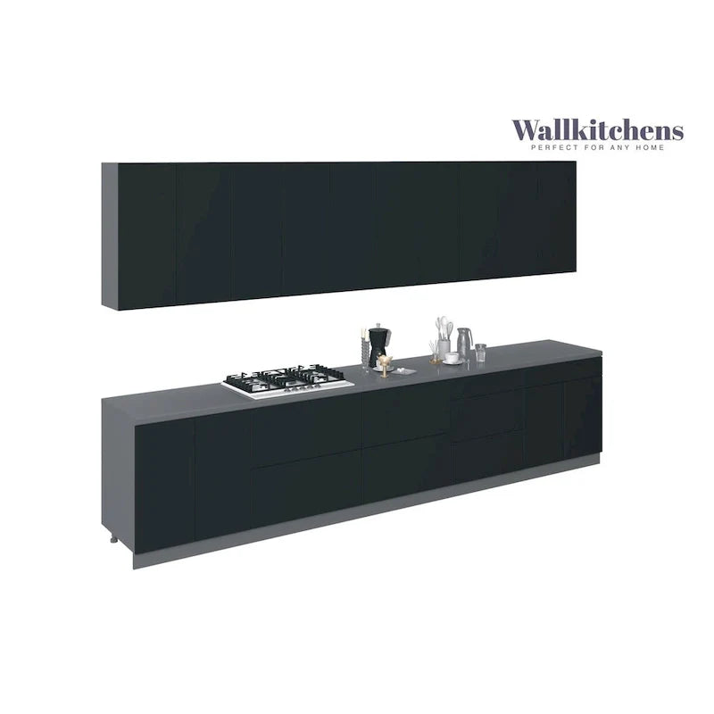 Modern Kitchen Cabinet Set ¨C 13 Ft Wide, 153x24, Multiple Colors