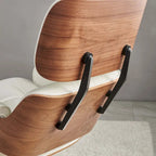 Mid Century Modern Leather Lounge Chair Armchair Recliner