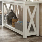 Homestyles Seaside Lodge Off-White Console Table