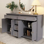 Bookcase Storage Cabinet Lacquered Buffet Sideboard Dresser