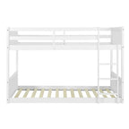 Delphia Low Profile Twin over Twin Bunk Bed