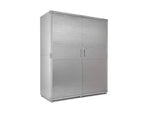 Seville Classics UltraHD 2-Piece Extra-Wide Storage Cabinet Set, 60 x 24