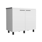 Napoles-2 39 Wide Double Door Utility Sink Stainless steel - N/A
